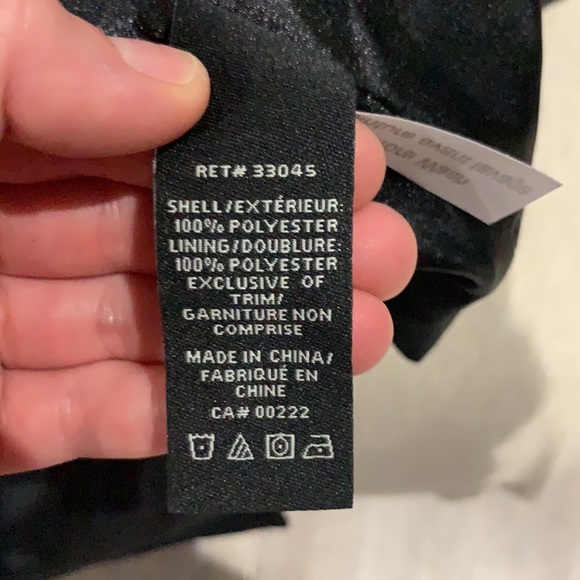 Black short trench coat - Picture 8 of 8